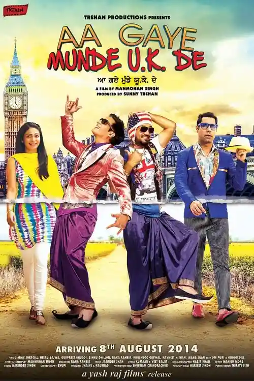 aa gaye munde u.k. de 2014
